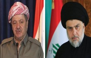 الصدر وبارزاني يشددان على ضرورة توحيد الصف الوطني