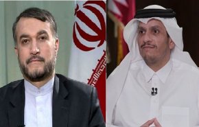 وزيرا خارجية ايران وقطر يستعرضان العلاقات الثنائية والمستجدات الاقليمية
