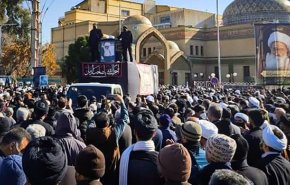 اجراء مراسم تشييع جثمان آية الله العظمى صافي كلبايكاني
