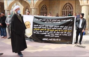 الفقيد الكلبايكاني يشيع بالنجف الاشرف ويوارى الثرى في كربلاء المقدسة