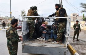 الحشد الشعبي يلقي القبض على 22 سوريا تسللوا عبر الحدود
