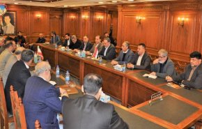 وفد ايراني يلتقي برئيس وأعضاء غرفة تجارة حلب.. وهذا ما تم بحثه