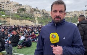شاهد..رسالة المقدسيين من جبل المكبر الى الكيان الصهيوني