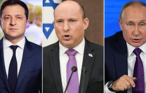 نخست‌وزیر رژیم صهیونیستی در یک روز سه بار با زلنسکی گفت‌و‌گو کرد
