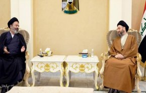 ممثل الولي الفقيه بشؤون الحج والزيارة يلتقي مع رئيس تيار الحكمة الوطني العراقي