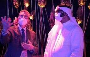وزير الدفاع الإماراتي يزور جناح سوريا في إكسبو 2020