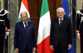 الرئيس اللبناني يواصل زيارته الرسمية الى ايطاليا