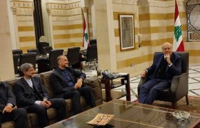 وزير الخارجية الإيراني يلتقي رئيس الوزراء اللبناني في بيروت