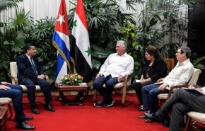 الرئيس الكوبي يؤكد عمق العلاقات مع سوريا ويصفها بالتاريخية
