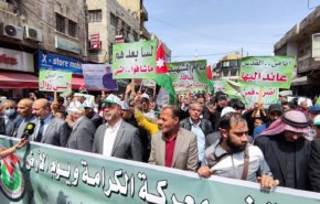 الاردن .. مسيرة في ذكرى يوم الارض
