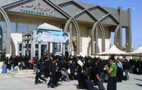 عودة 16000 زائر ايراني من العراق عبر منفذ مهران الحدودي