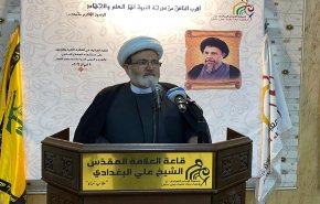 الشيخ البغدادي يحذر العاقدين آمالهم على نتائج الإنتخابات عبر استعداء المقاومة