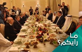 سیاستمداران لبنانی بر سر سفره سفیر سعودی!
