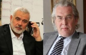 المنسق الخاص للأمم المتحدة يهاتف هنية