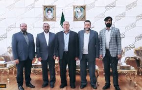 وفد من حماس يشارك في مراسم يوم القدس العالمي في ايران