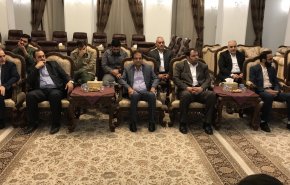 بالصور..مراسم توديع السفير الايراني السابق لدى بغداد