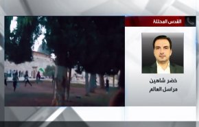 بالفيديو.. اخر تطورات الاوضاع في المسجد الاقصى