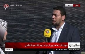 أبو مجاهد: يوم القدس يحمل رسالة طمأنة لجمهور امتنا العربية والاسلامية