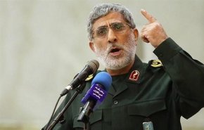 العميد قاآني: من الأفضل ان يعود الصهاينة الى أوطانهم قبل فوات الأوان