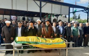  تشييع حاشد للاعلامي المجاهد محمود ريا في لبنان