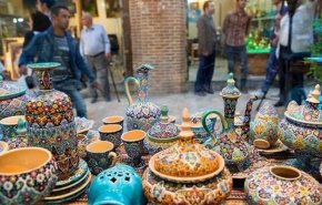 معرض للصناعات اليدوية الايرانية في حلبجة شمالي العراق