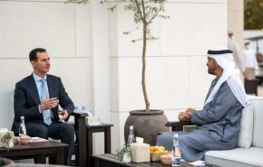 الرئيس الاسد يهنئ محمد بن زايد برئاسة الإمارات