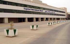 ايقاف الحركة الملاحية في مطار بغداد بسبب العاصفة الترابية