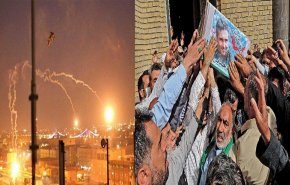تشييع مهيب للشهيد صياد الرد الايراني قادم...استهداف قاعدة فكتوريا في مطار بغداد..الهدف والتوقيت