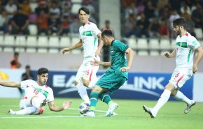 الأولمبي الايراني يفوز على نظيره العراقي في مباراة ودية (فيديو)