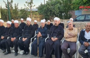 وفد الأراضي الفلسطينية المحتلة (48) يتضامن مع أبناء الجولان