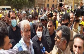 النائب الاول للرئيس الايراني يصل آبادان لمتابعة حادث متروبل