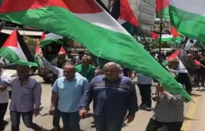 مسيرة أعلام فلسطينية في جنوب لبنان ردا على مسيرة الأعلام الاستيطانية