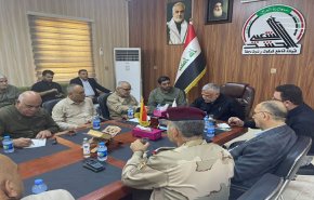 العامري يتدارس مع قيادات الحشد الوضع الامني في كركوك