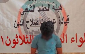 الحشد الشعبي يطيح بداعشي في محافظة صلاح الدين