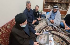 آية الله رئيسي يزور عوائل حادثة متروبل آبادان + صور