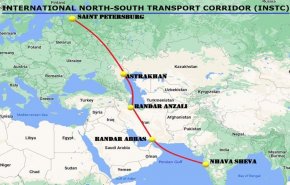 إيران تبدأ تجريبيا بنقل السلع عبر الممر الدولي للنقل بين الشمال والجنوب