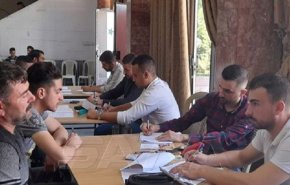 انضمام عشرات المطلوبين لتسوية حلب في صالة الأسد الرياضية