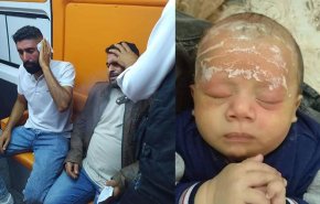 مستوطنون صهاينة يعتدون على رضيع برشهم غاز الفلفل