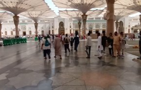 شاهد.. توافد ضيوف الرحمن الى المدينة المنورة بعدسة قناة العالم