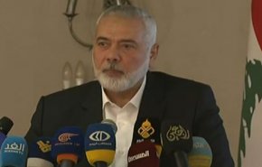 هنية: لا حقّ للكيان الصهيوني بأي شبر من فلسطين في البر والبحر