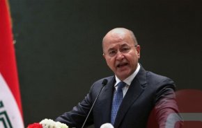 برهم صالح يعتبر استهداف 