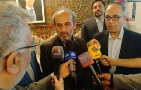 بالصور.. رئيس الهيئة العامة للاذاعة والتلفزيون الإيراني یصل الى دمشق