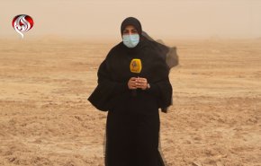 شاهد.. الزائر العراقي الأصفر، يعطل مدن في ايران 