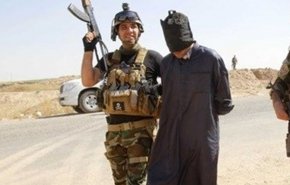 مسئول نظامی داعش در نینوا پیش از ورود به اردوگاه الجدعه دستگیر شد