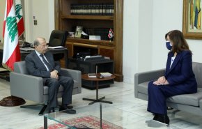 السفيرة الأمريكية تطلع عون على نتائج الاتصالات مع الاسرائيليين حول ملف ترسيم الحدود