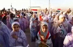 شاهد.. أطفال كركوك يرددون بحماس نشيد 