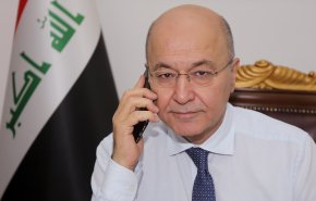 برهم صالح يتبادل التهنئة مع السيسي والامير تميم