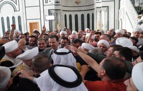 بعد تأدية صلاة العيد.. ماذا قال الرئيس الأسد لأبناء حلب؟