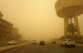 العراق: الانواء الجوية تحدد موعد انتهاء العاصفة الترابية
