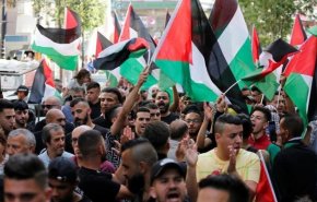 مسيرة غاضبة لحركة الجهاد الاسلامي في رام الله 
